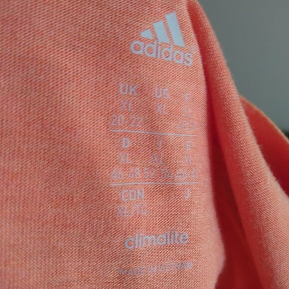 Adidas Womens XL Climalite Performance  Long Sleeve Top - Picture 6 of 7